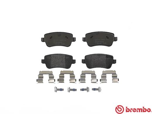 A.B.S. P 23 101 BREMBO Bremsbelagsatz, Scheibenbremse